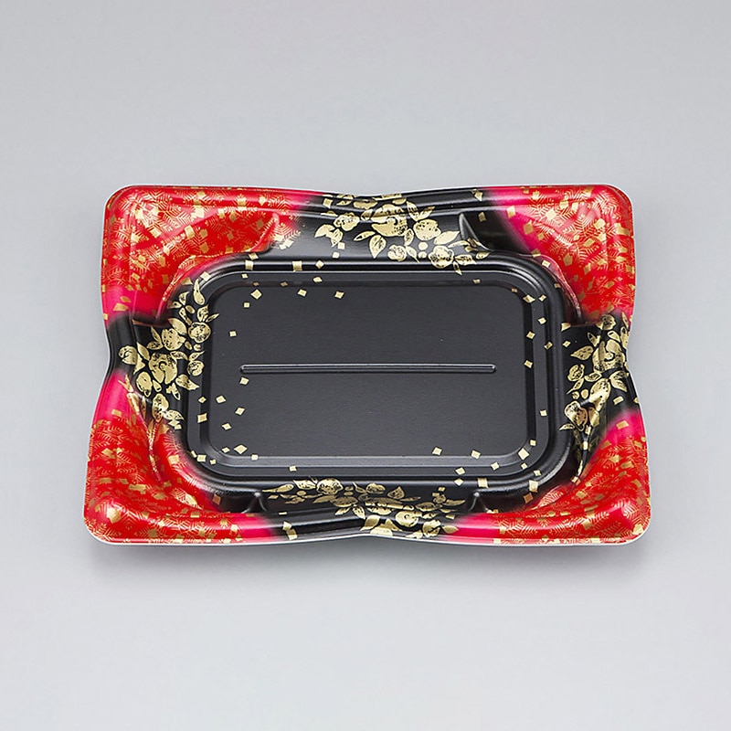 シーピー化成 寿司容器 SF華皿 本体 23 冬山 50枚/袋(ご注文単位24袋)【直送品】