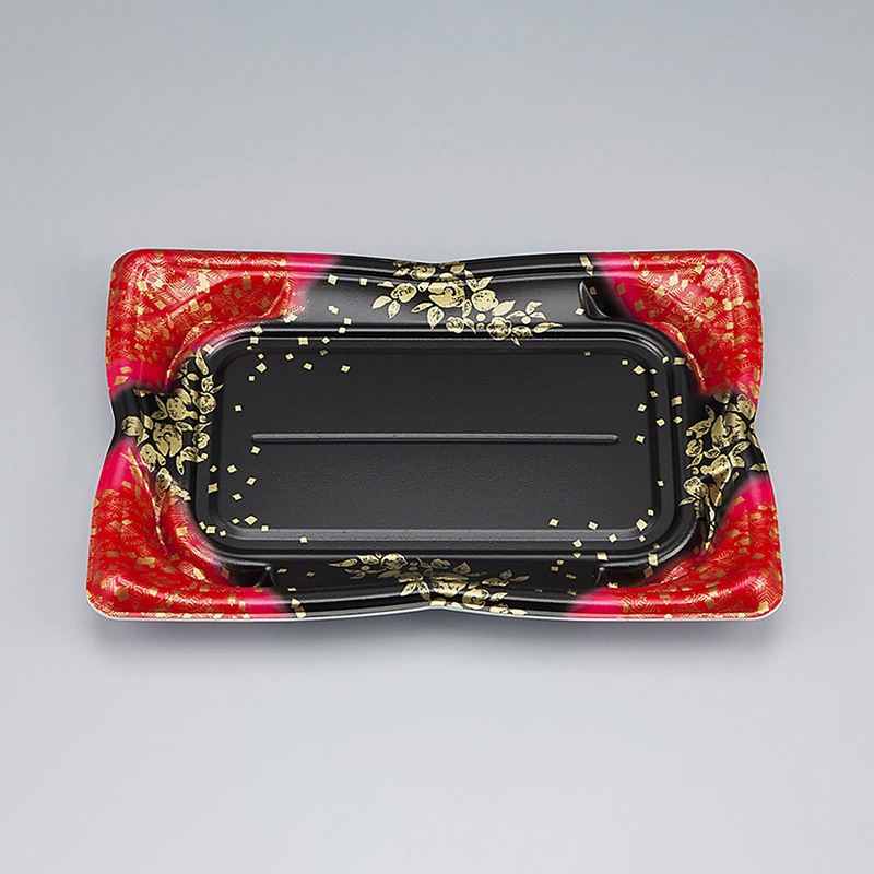 シーピー化成 寿司容器 SF華皿 本体 24 冬山 50枚/袋(ご注文単位18袋)【直送品】