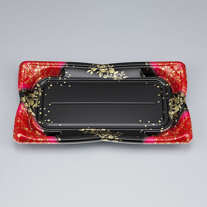 シーピー化成 寿司容器 SF華皿 本体 25 冬山 50枚/袋(ご注文単位16袋)【直送品】