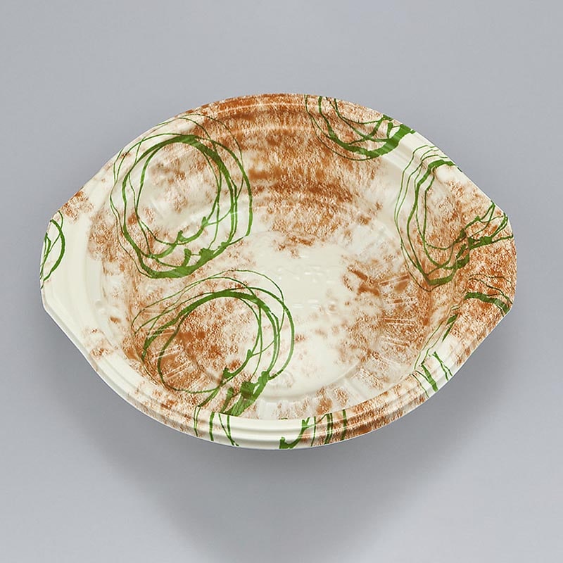 シーピー化成 鍋型容器　BF-387S　本体  やわら 50枚/袋（ご注文単位18袋）【直送品】