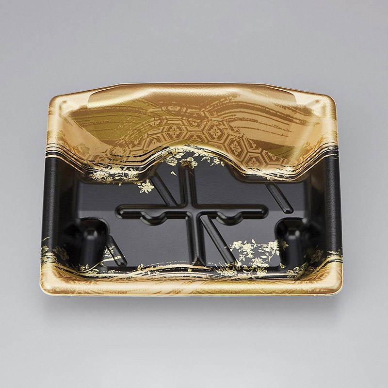 シーピー化成 刺身用トレー SFサシミ 52 金清水 50枚/袋(ご注文単位18袋)【直送品】