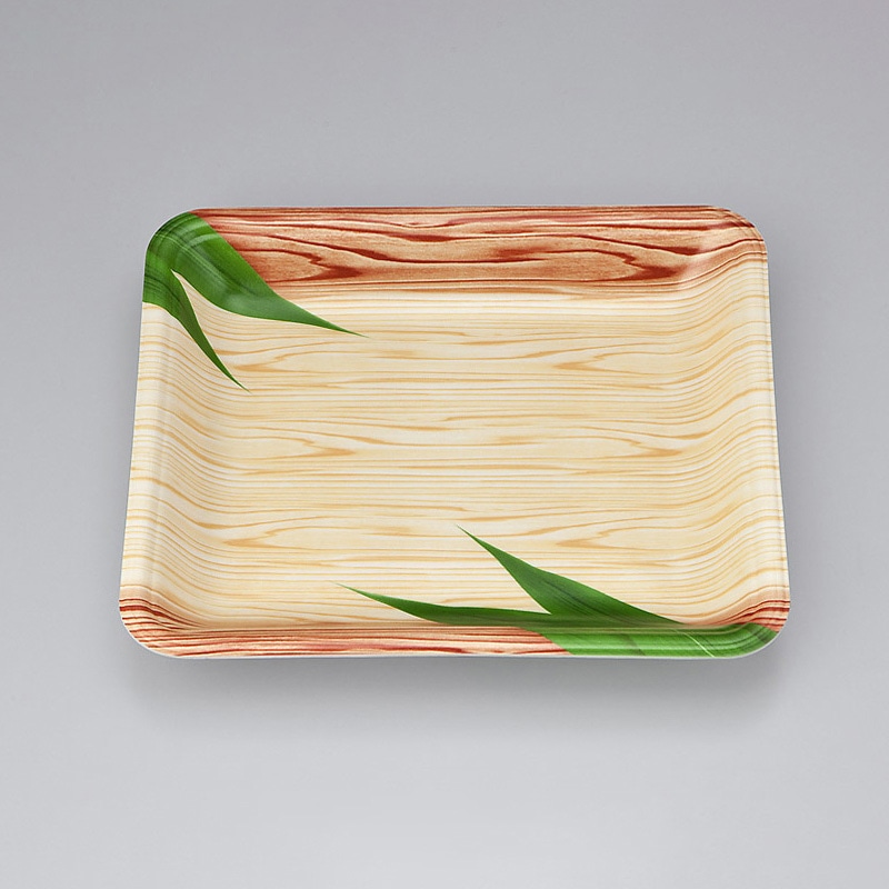 シーピー化成 汎用トレー 新LL 17-25 笹木目 100枚/袋(ご注文単位12袋)【直送品】