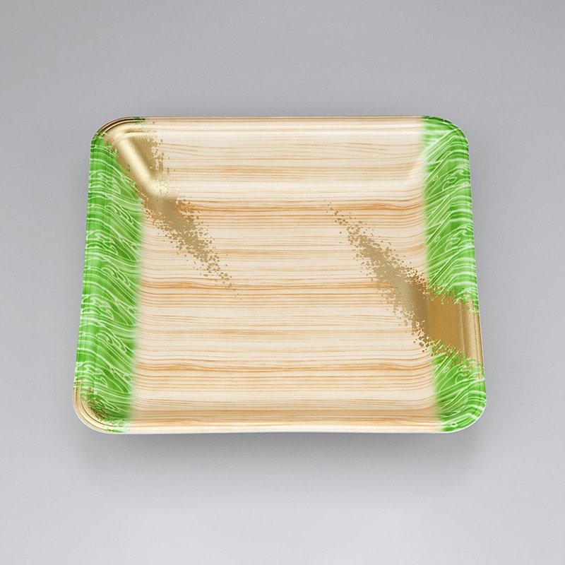 シーピー化成 汎用トレー 新LL 20-30 浜唄緑 100枚/袋(ご注文単位12袋)【直送品】