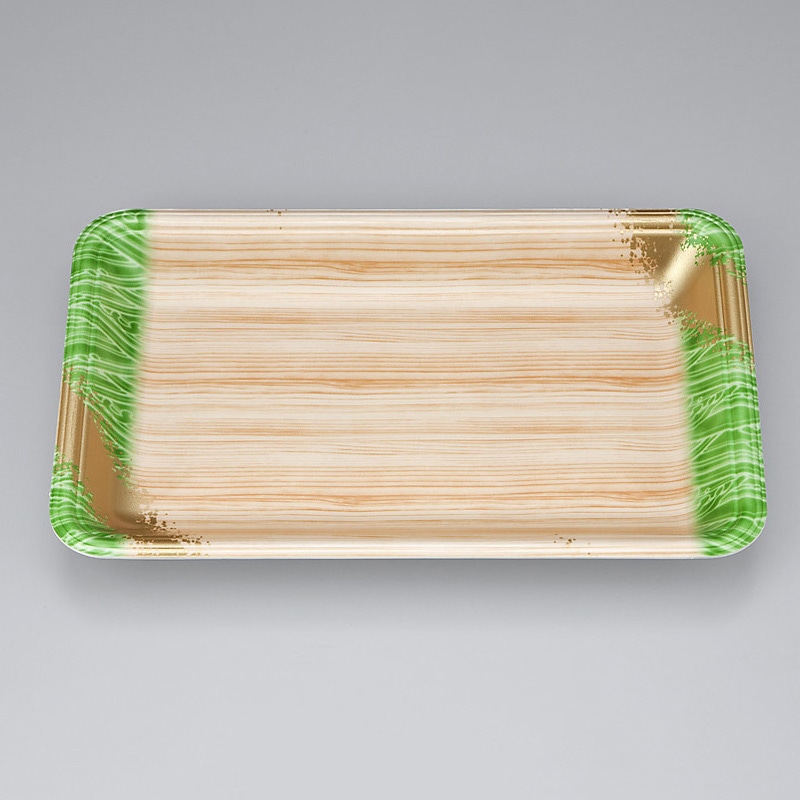 シーピー化成 汎用トレー 新LQ 16-25 浜唄緑 100枚/袋(ご注文単位10袋)【直送品】