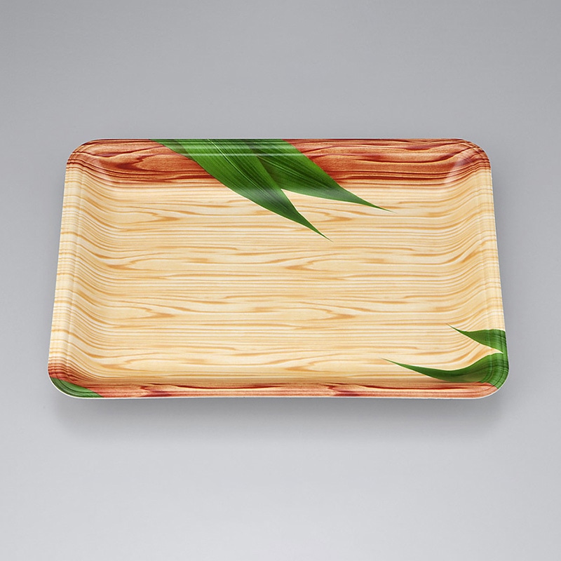 シーピー化成 汎用トレー 新LQ 18-25 笹木目 100枚/袋(ご注文単位9袋)【直送品】