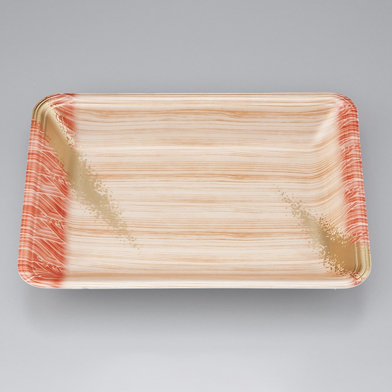 >シーピー化成 汎用トレー 新LQ 18-33 浜唄茶 100枚/袋(ご注文単位9袋)【直送品】