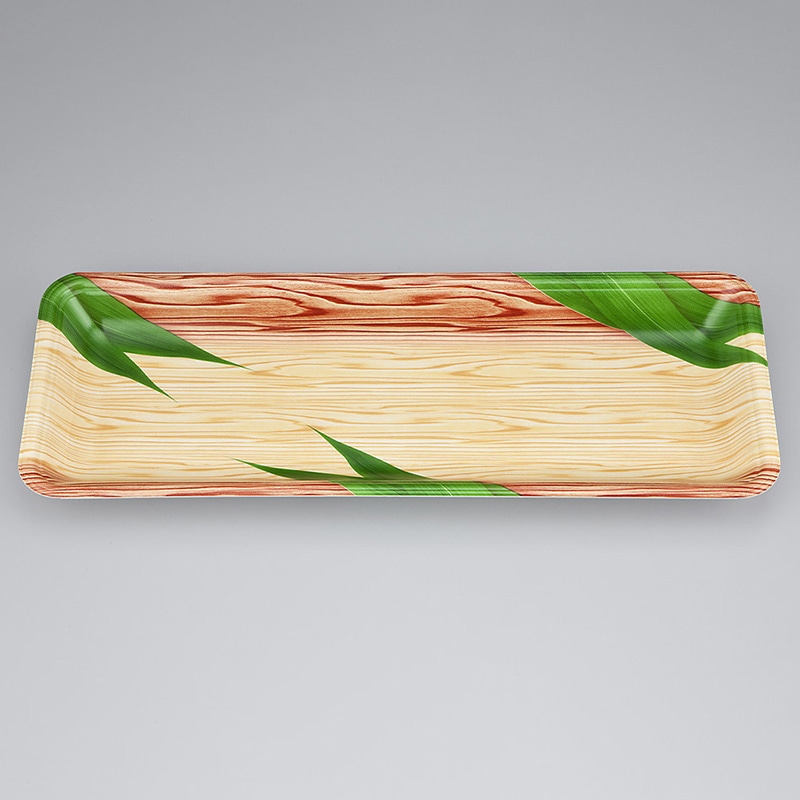 シーピー化成 汎用トレー　新LW 14-25 笹木目 100枚/袋（ご注文単位10袋）【直送品】