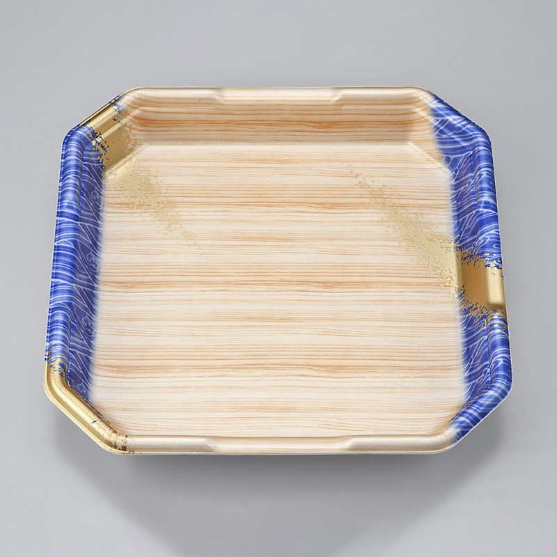 シーピー化成 精肉用トレー L-カク3 浜唄青 50枚/袋（ご注文単位6袋）【直送品】