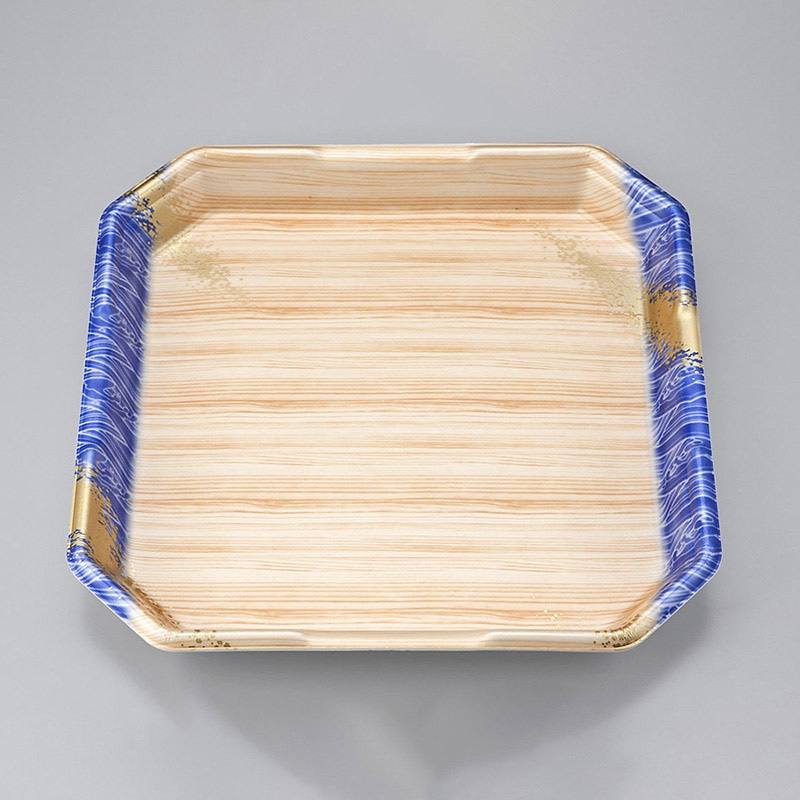 シーピー化成 精肉用トレー L-カク5 浜唄青 50枚/袋(ご注文単位6袋)【直送品】