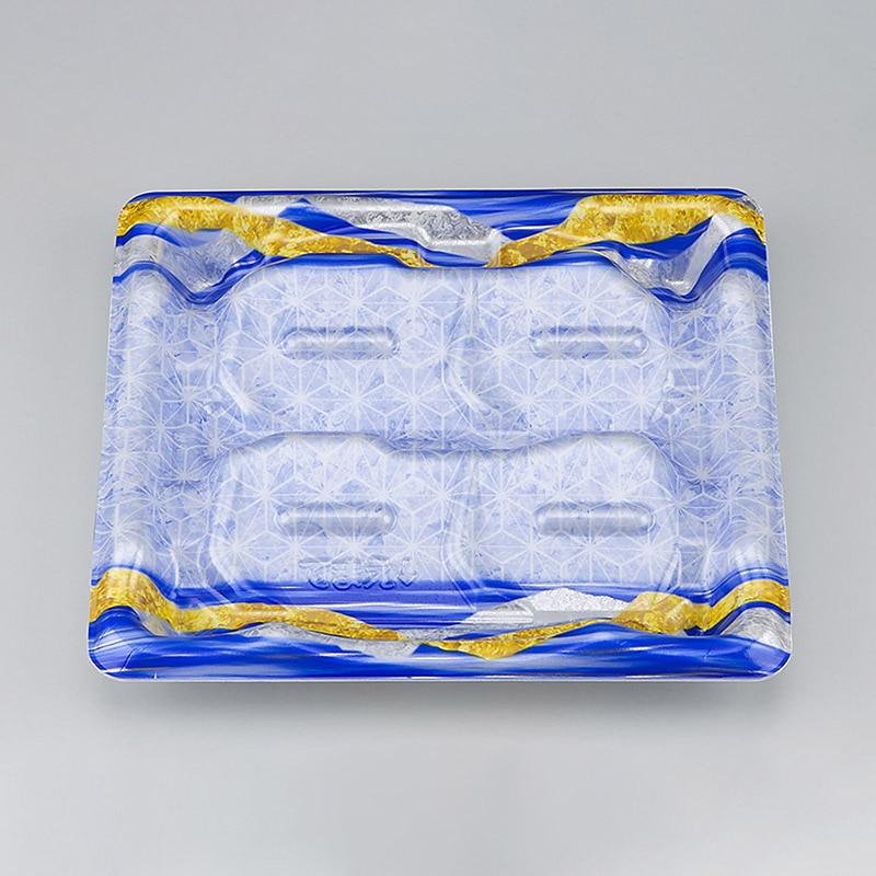 シーピー化成 刺身容器 SF磯浜 本体 4L 氷鮮 50枚/袋(ご注文単位12袋)【直送品】