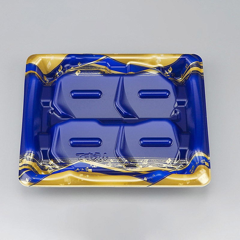 シーピー化成 刺身容器 SF磯浜 本体 4L 涼月金 50枚/袋(ご注文単位12袋)【直送品】