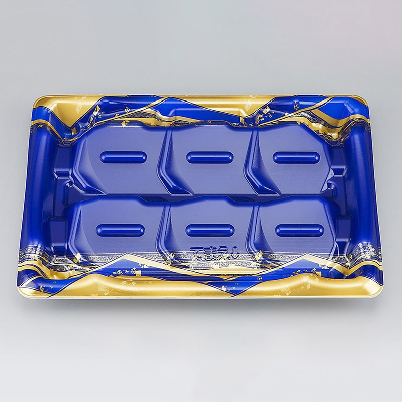 シーピー化成 刺身容器 SF磯浜 本体 6 涼月金 50枚/袋(ご注文単位12袋)【直送品】