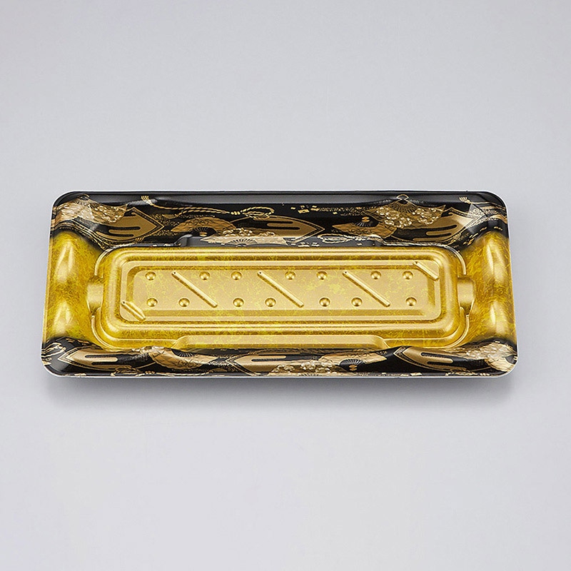 シーピー化成 寿司容器　SF港　本体 14 みやこ扇 50枚/袋（ご注文単位24袋）【直送品】