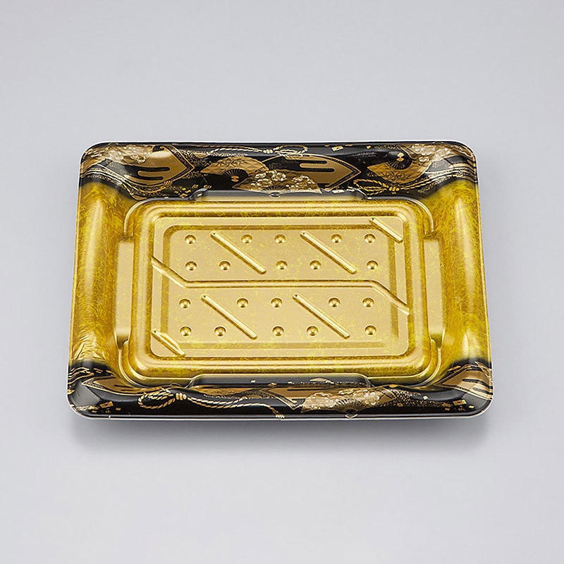 シーピー化成 寿司容器 SF港 本体 23 みやこ扇 50枚/袋(ご注文単位24袋)【直送品】