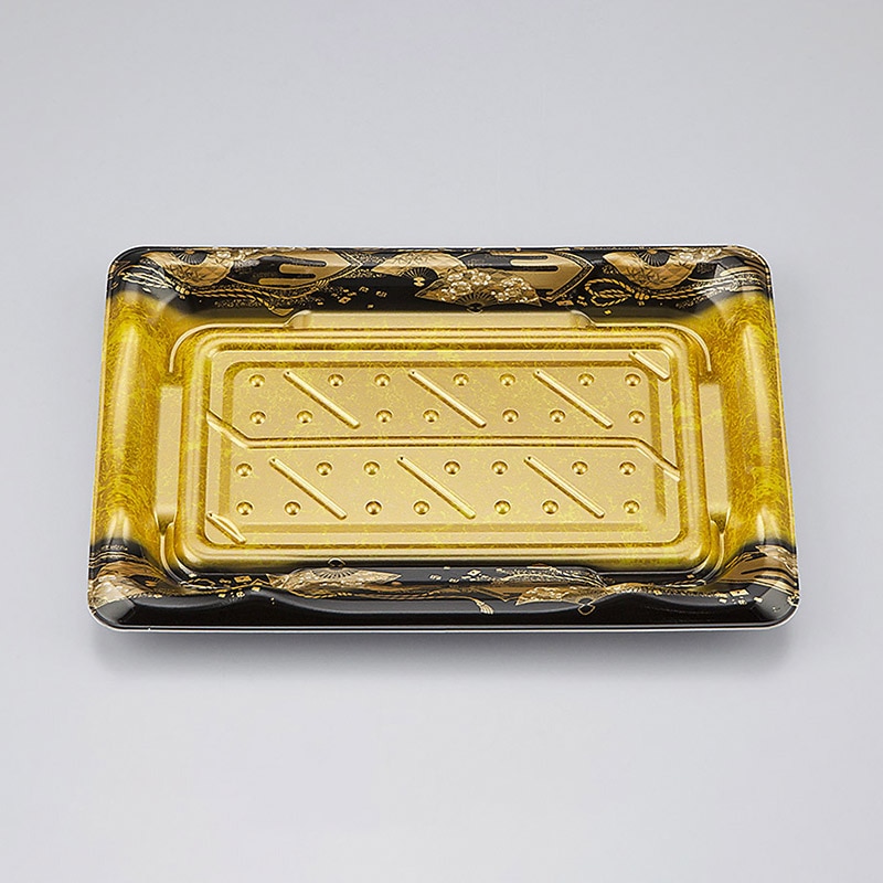 >シーピー化成 寿司容器 SF港 本体 24 みやこ扇 50枚/袋(ご注文単位18袋)【直送品】