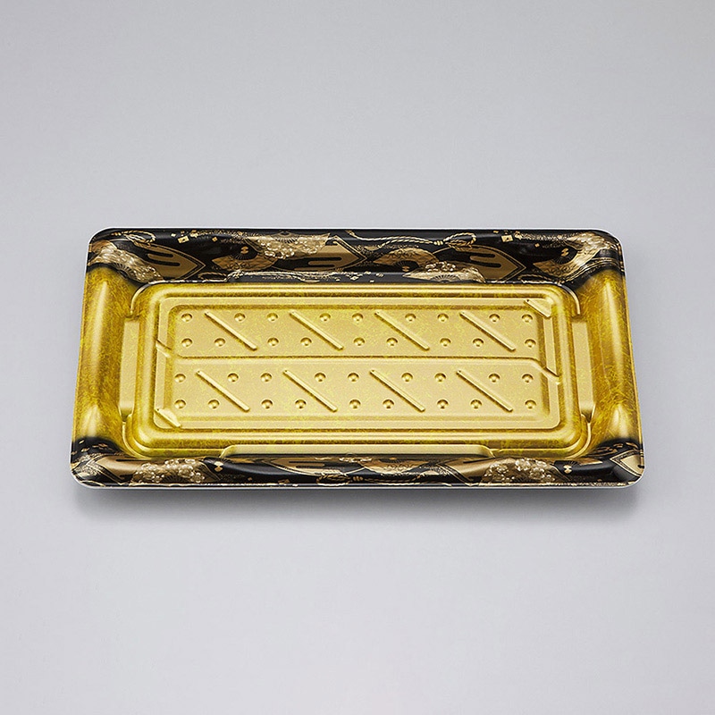 シーピー化成 寿司容器 SF港 本体 25 みやこ扇 50枚/袋(ご注文単位16袋)【直送品】