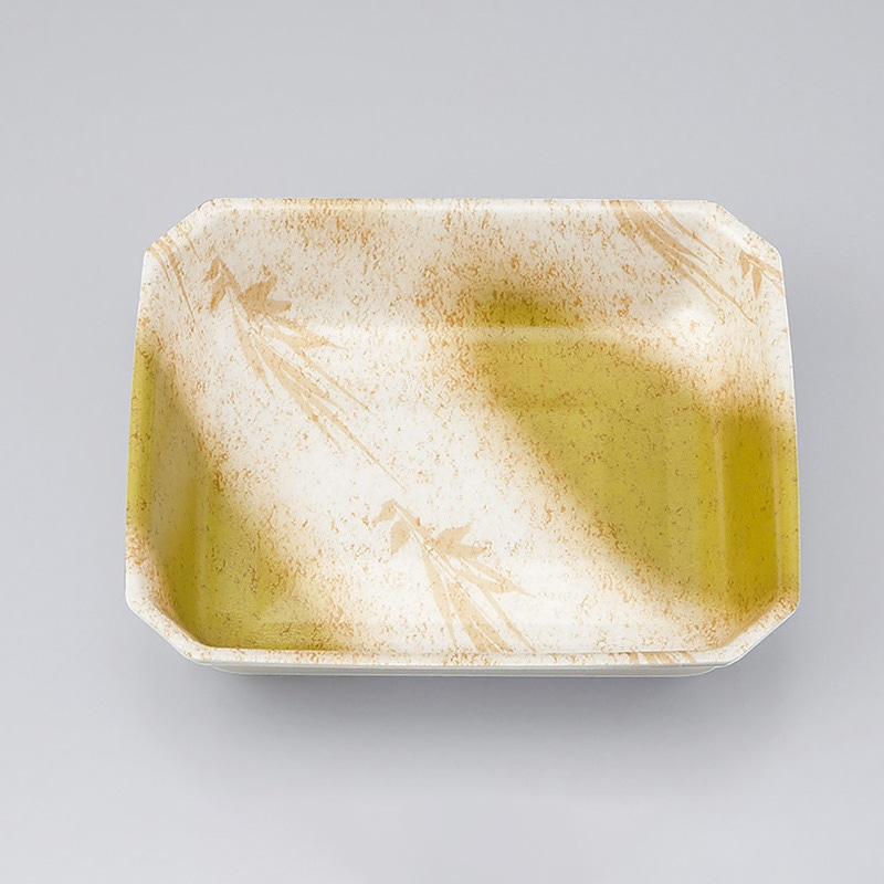 シーピー化成 惣菜用トレー V-惣菜35深 笹織部 50枚/袋(ご注文単位40袋)【直送品】