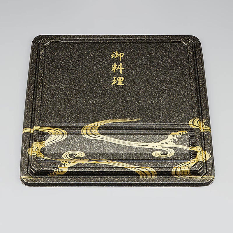 シーピー化成 仕出し容器 CU-232 共蓋 曲水 20枚/袋(ご注文単位14袋)【直送品】