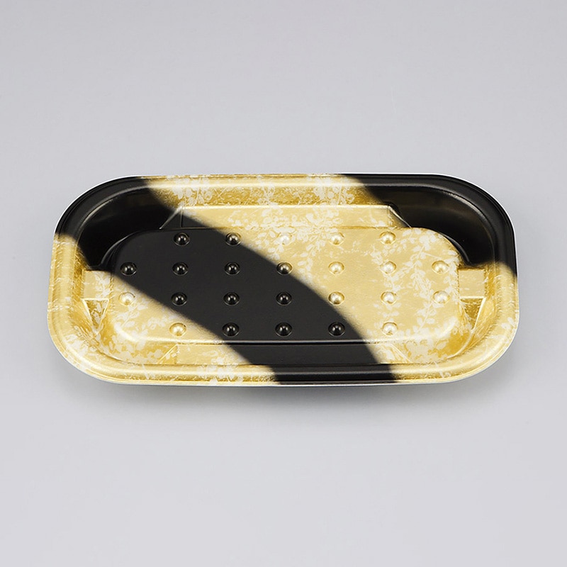 シーピー化成 米飯容器 TNえにし 本体 3 ともえ金 50枚/袋(ご注文単位30袋)【直送品】