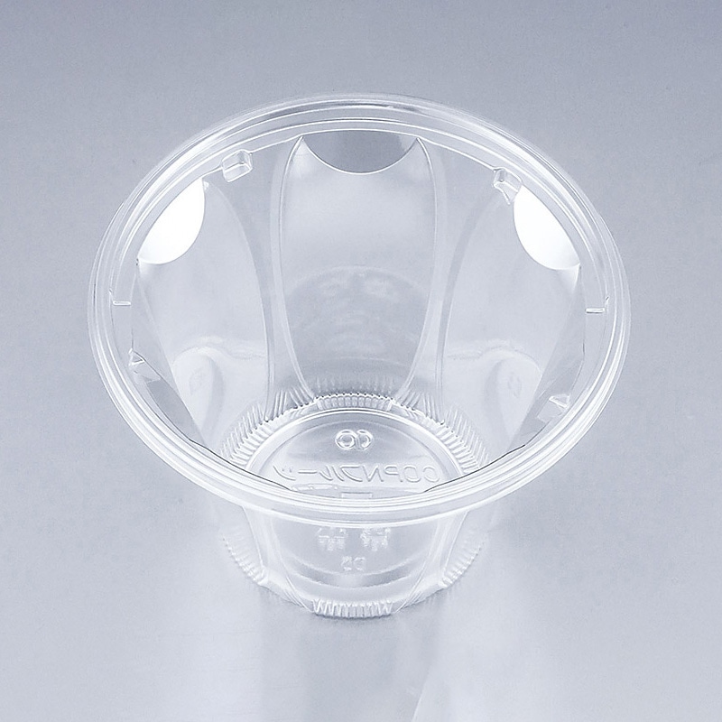 シーピー化成 かき氷カップ フルーツ容器 COPNフルーツ丸 本体 14F  50枚/袋（ご注文単位18袋）【直送品】