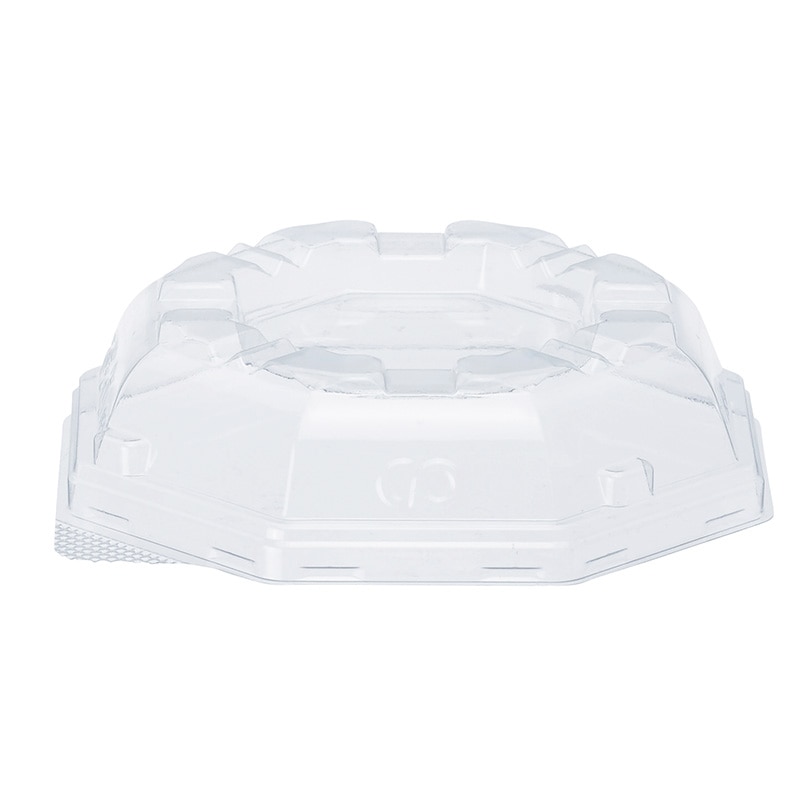 シーピー化成 製菓資材 フルーツ・スイーツ容器 COPNアクア八角 9(130ml) 嵌合蓋 50枚/袋