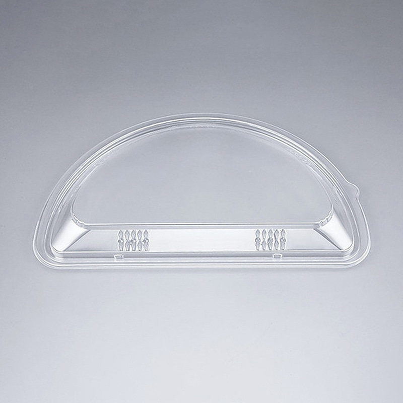 シーピー化成 ピザ容器 BFコモプレ内30 嵌合蓋 10インチ ハーフ 20枚/袋