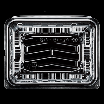 シーピー化成 食品容器 フードパック 嵌合タイプ KL-15-11B(N) 50枚/袋(ご注文単位30袋)【直送品】