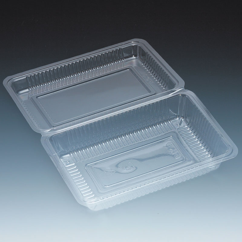 シーピー化成 食品容器 フードパック(折蓋タイプ) H-1-A 大深(N)100枚/袋