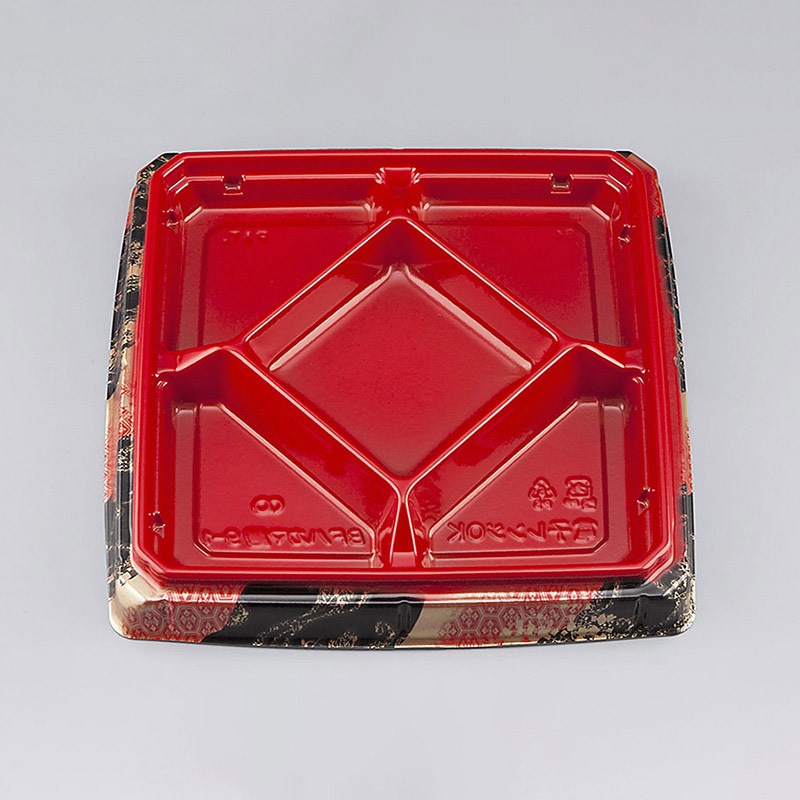 シーピー化成 弁当容器　BFハカマ膳　本体 9-1（N） 玄海 50枚/袋（ご注文単位8袋）【直送品】