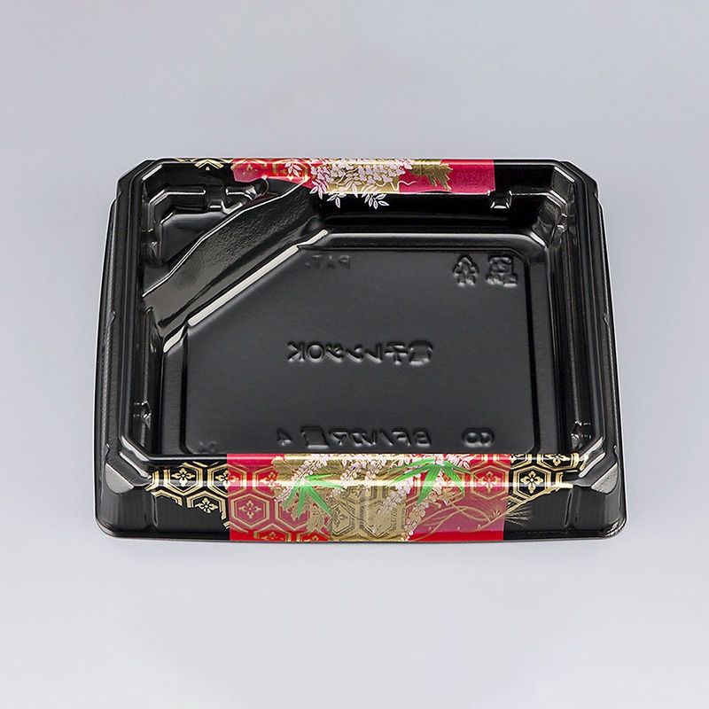 シーピー化成 お重容器 BFハカマ重 本体 4(N) 50枚/袋(ご注文単位18袋)【直送品】