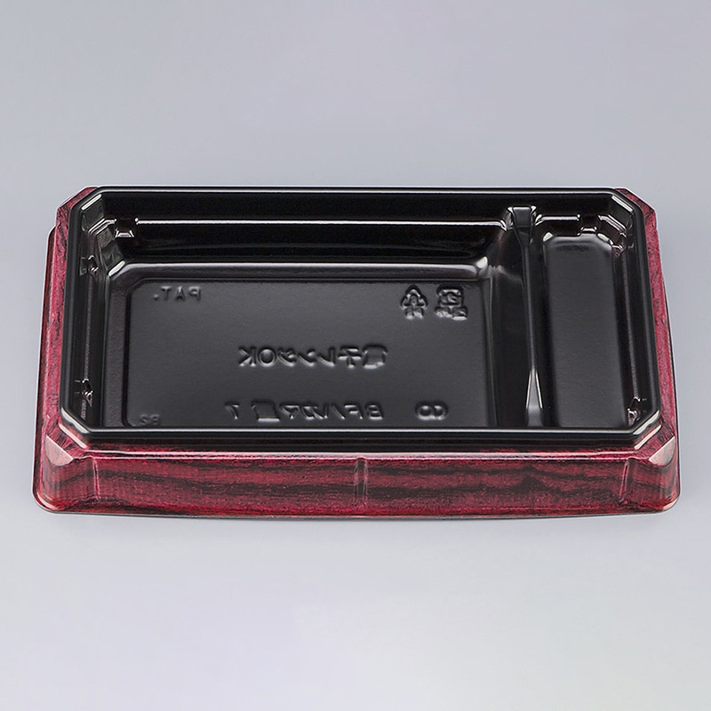 シーピー化成 お重容器 BFハカマ重 本体 7(N) ローズW 50枚/袋(ご注文単位16袋)【直送品】