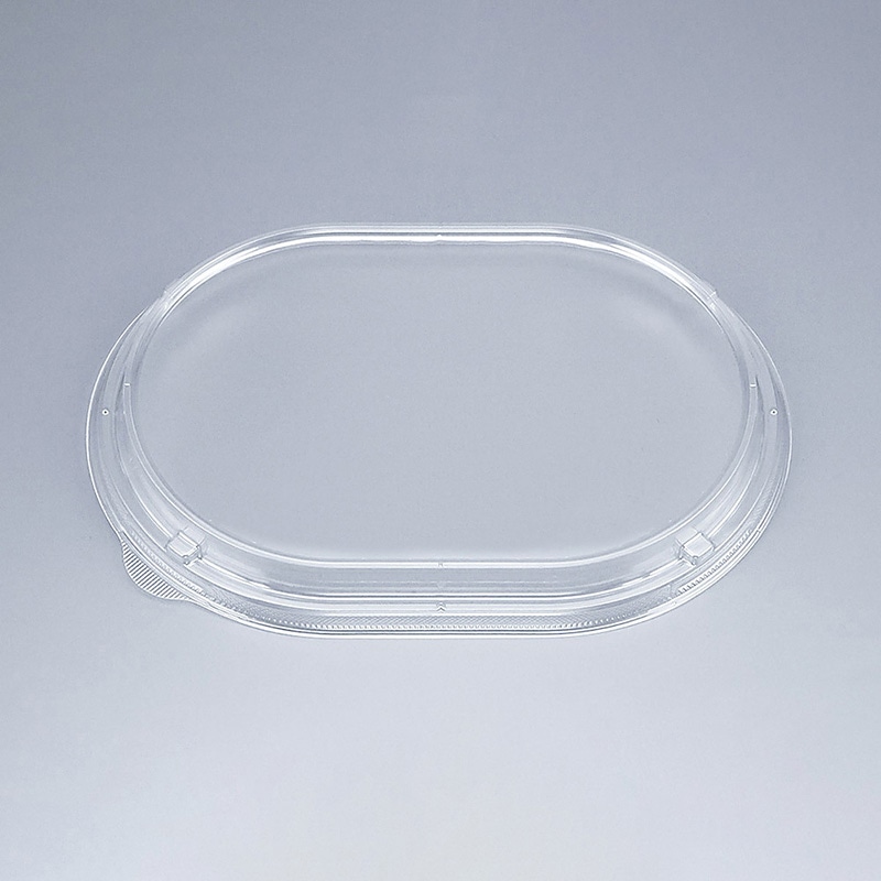 シーピー化成 弁当容器　BFハカマ小判　外嵌合蓋 47（N）  50枚/袋（ご注文単位12袋）【直送品】