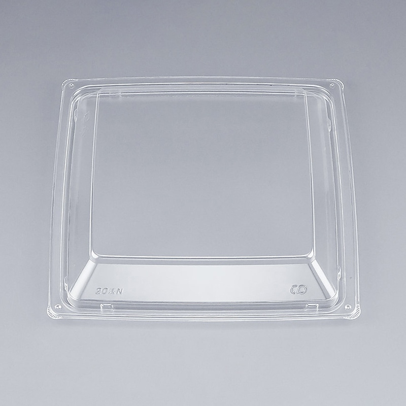 シーピー化成 惣菜容器 BFコモ角皿内 浅嵌合蓋 20N 50枚/袋(ご注文単位8袋)【直送品】