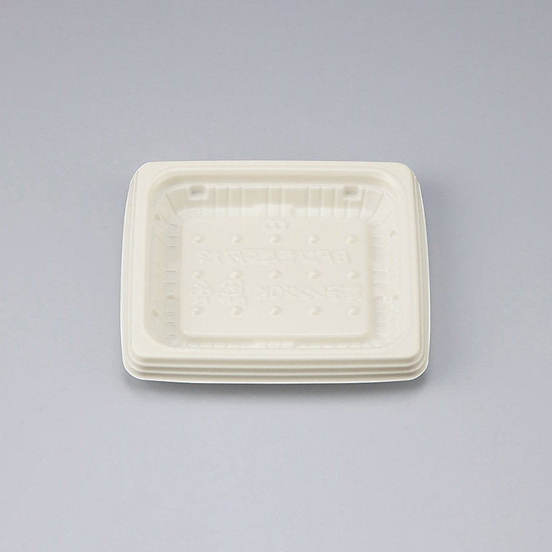 シーピー化成 惣菜容器 BFコモ惣菜内 本体 13(N) ミルク 50枚/袋(ご注文単位32袋)【直送品】