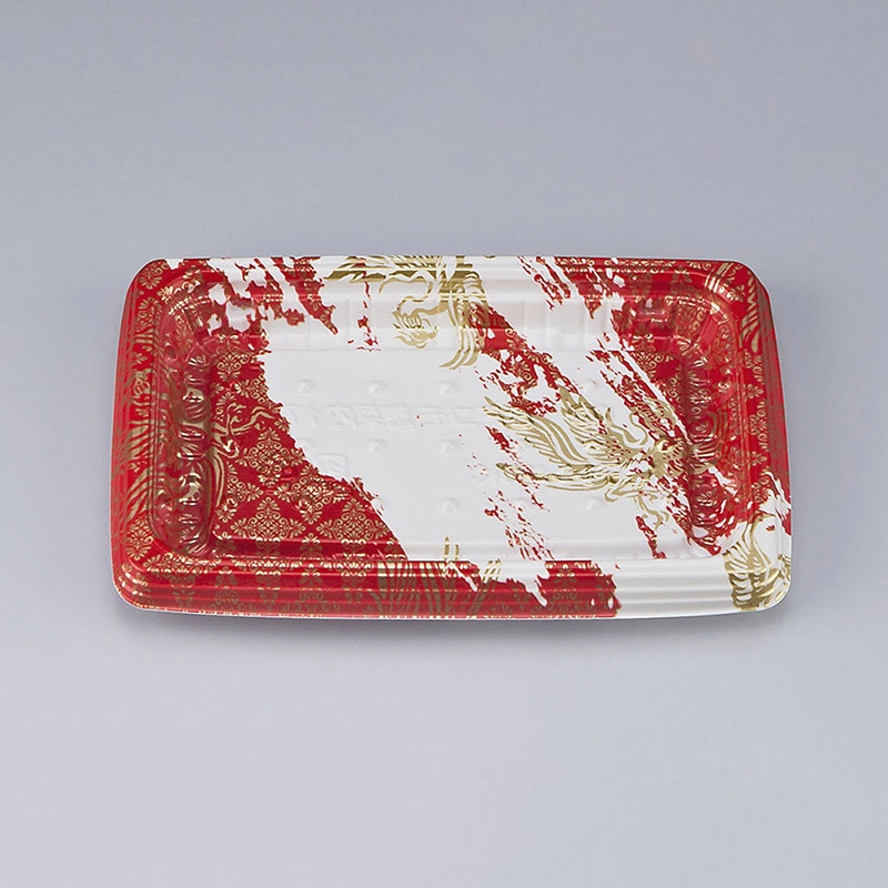 シーピー化成 惣菜容器 BFコモ惣菜内 本体 17(N) 鳳凰 50枚/袋(ご注文単位24袋)【直送品】