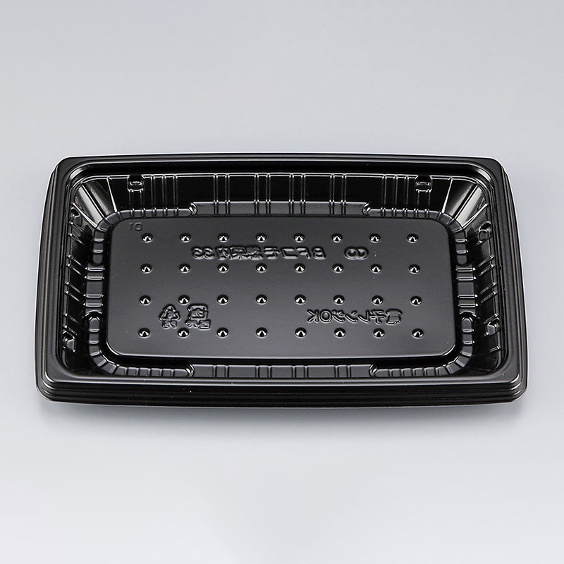 シーピー化成 惣菜容器 BFコモ惣菜内 本体 33(N) 黒 50枚/袋(ご注文単位16袋)【直送品】