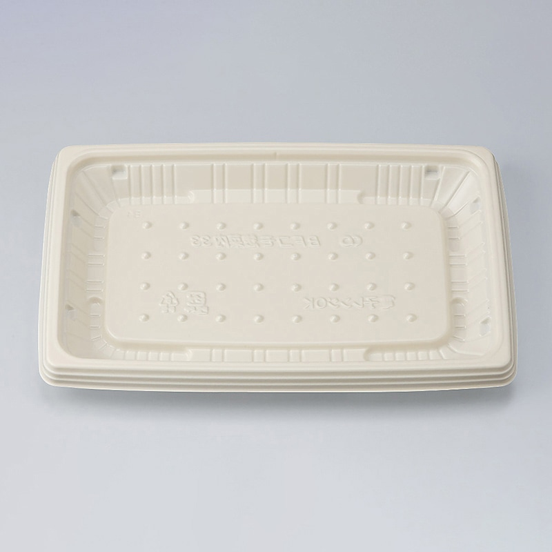 シーピー化成 惣菜容器 BFコモ惣菜内 本体 33(N) ミルク 50枚/袋(ご注文単位16袋)【直送品】