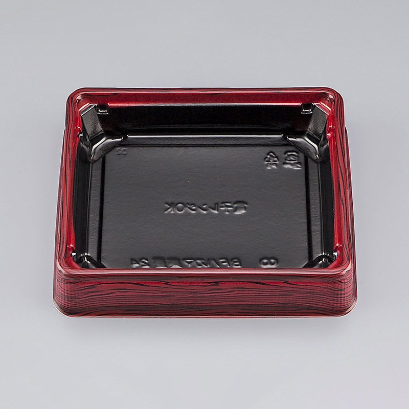 シーピー化成 お重容器 BFハカマ集重 本体 24(N) ローズW 50枚/袋(ご注文単位16袋)【直送品】