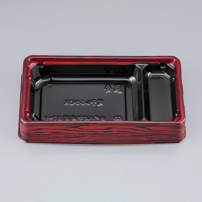 シーピー化成 お重容器 BFハカマ集重 本体 27-1(N) ローズW 50枚/袋(ご注文単位16袋)【直送品】