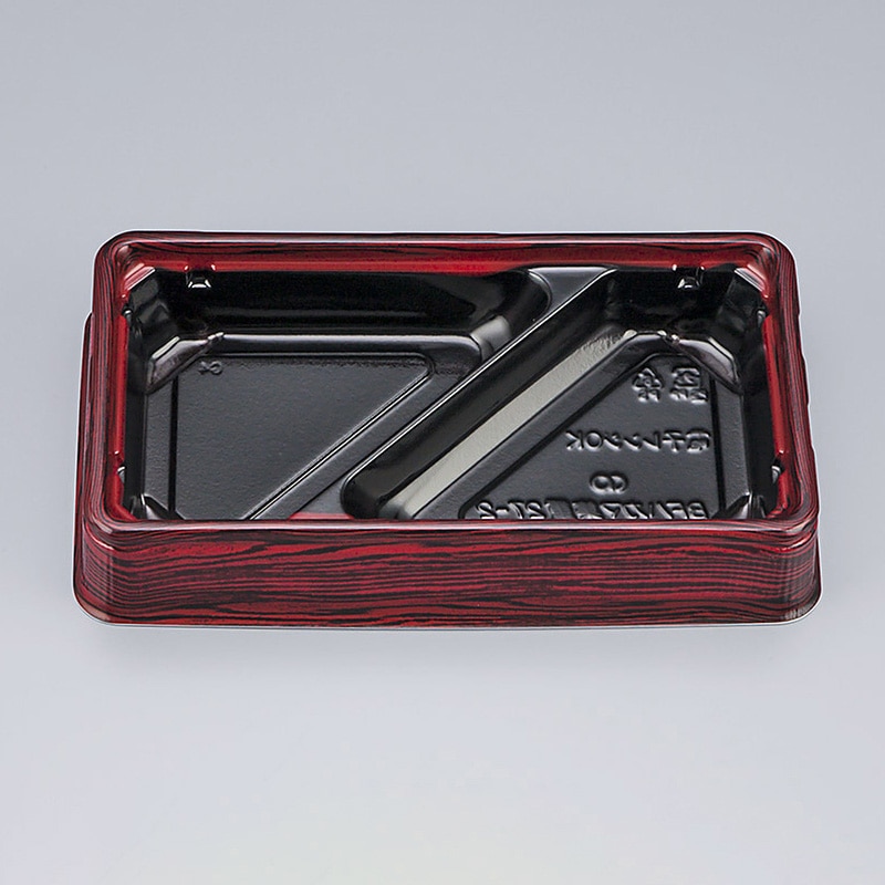 シーピー化成 お重容器 BFハカマ集重 本体 27-2(N) ローズW 50枚/袋(ご注文単位16袋)【直送品】