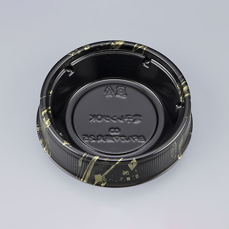 シーピー化成 米飯容器 BFハカマ集丸 本体 25(N) 万葉金 50枚/袋(ご注文単位12袋)【直送品】