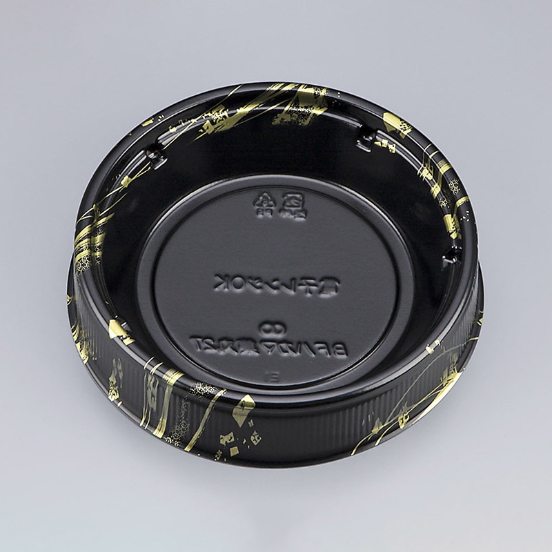 シーピー化成 米飯容器 BFハカマ集丸 本体 27(N) 万葉金 50枚/袋(ご注文単位12袋)【直送品】