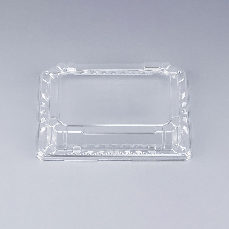 シーピー化成 寿司容器　SF皿角　外嵌合蓋 5AP（N）  50枚/袋（ご注文単位48袋）【直送品】