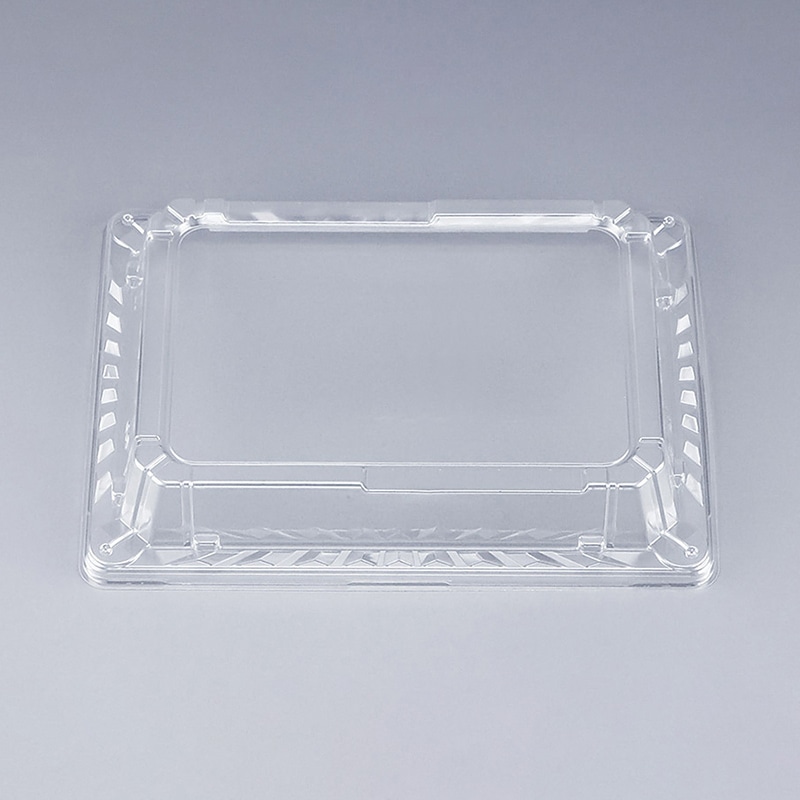 シーピー化成 寿司容器　SF皿角　外嵌合蓋 15AP（N）  50枚/袋（ご注文単位24袋）【直送品】