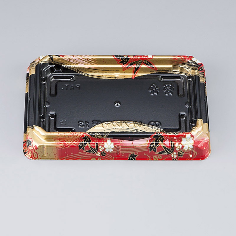 シーピー化成 寿司容器　UFハカマ盛　本体 13（N） 花京香 50枚/袋（ご注文単位24袋）【直送品】