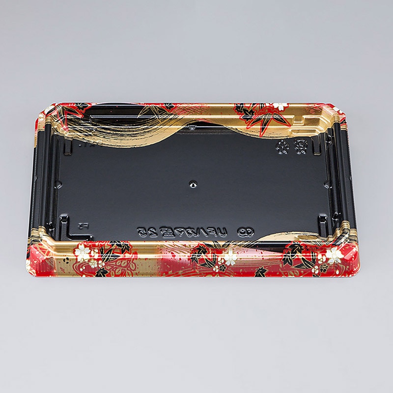 シーピー化成 寿司容器　UFハカマ盛　本体 25（N） 花京香 50枚/袋（ご注文単位16袋）【直送品】