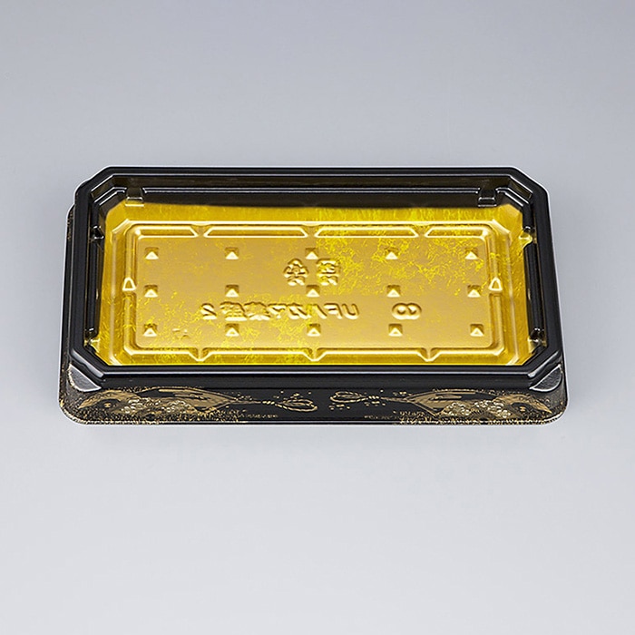 シーピー化成 刺身容器 UFハカマ集盛 本体 2(N) みやこ扇 50枚/袋(ご注文単位16袋)【直送品】