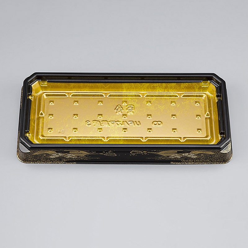 シーピー化成 刺身容器 UFハカマ集盛 本体 3(N) みやこ扇 50枚/袋(ご注文単位12袋)【直送品】