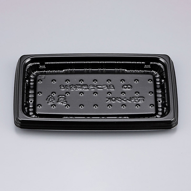 シーピー化成 惣菜容器　BFコモ惣菜内　本体 18 黒 50枚/袋（ご注文単位24袋）【直送品】