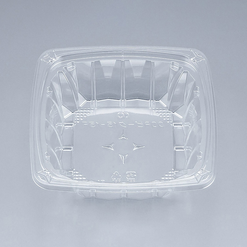 シーピー化成 サラダ容器　COPピーク　本体 15-15F  50枚/袋（ご注文単位18袋）【直送品】